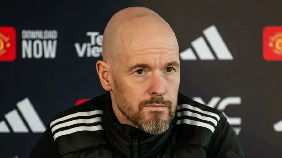 Erik Ten Hag, despite his recent dismissal, held a press conference to discuss Manchester United's upcoming Carabao Cup 
