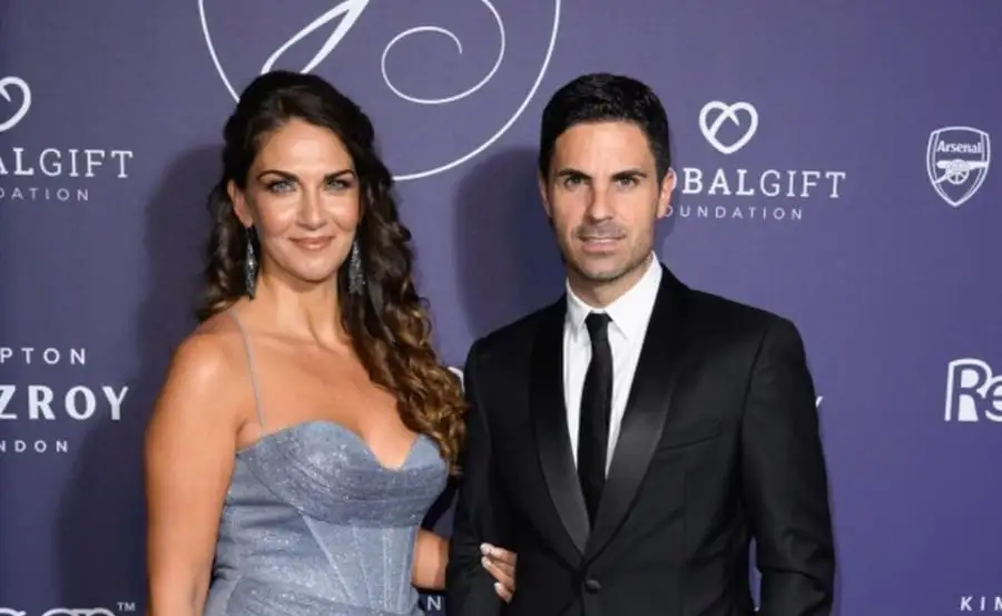 Mikel Arteta, along with his spouse, took center stage on the red carpet at the 2024 Global Gift Gala in London, accompanied by Arsenal's football stars and their glamorous partners.