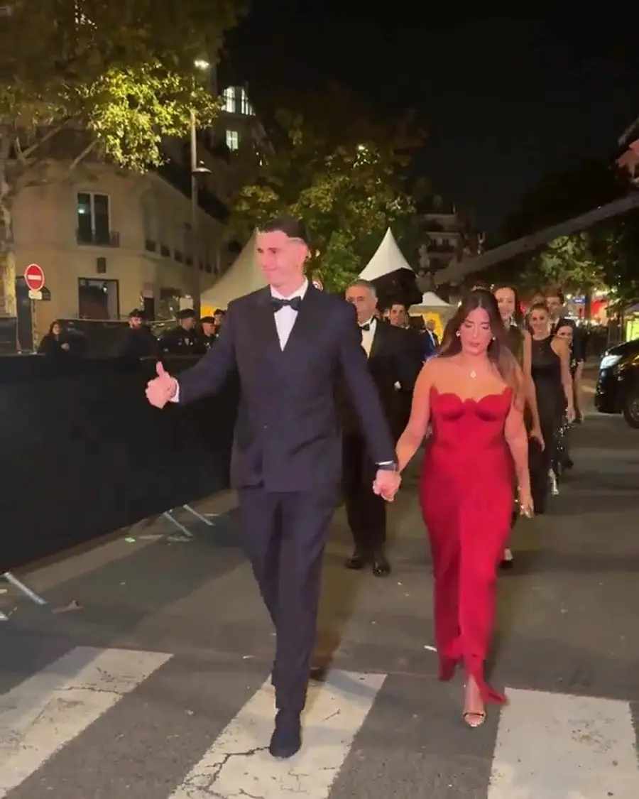 Emi Martinez and Partner Face Hostility at Ballon d'Or Gala